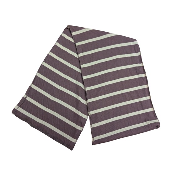 Maggie's Organics Accessories - Maggie's Organics‎ Striped Infinity Scarf Ribbed Organic Cotton Sustainable
